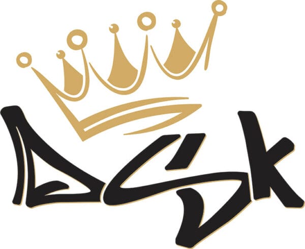 DSK Initials Logo Sticker - 150mm